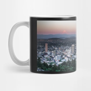Downtown Portland,Oregon Skyline Mug